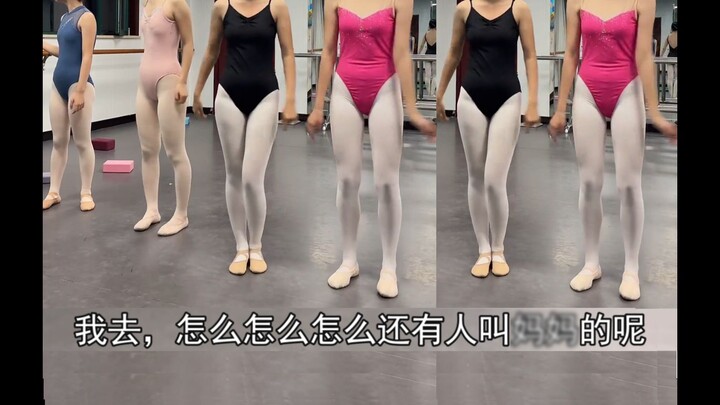 Thường ngày giữa giờ của các sinh viên thi nghệ thuật chuyên ngành múa