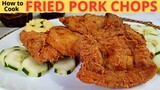 FRIED PORK CHOPS | Southern Style Fried Pork Chops | PORK CHOP RECIPE | How To Cook Fried Pork Chop