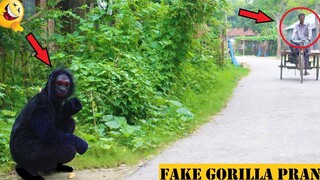 กอริลลา แกล้ง ! Fake Gorilla Scary Prank 2021 สู่สาธารณะ (ตอนที่ 6) นายมัสติ ทีวี