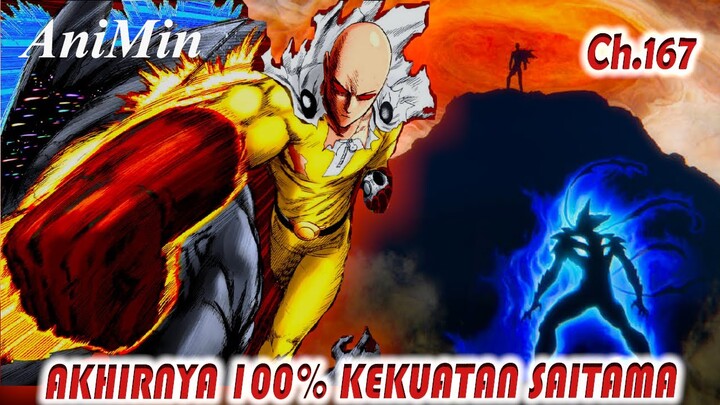 SAITAMA MENGHAJAR GAROU COSMIC HANYA DENGAN 1 TANGAN | One Punch Man Chapter 167