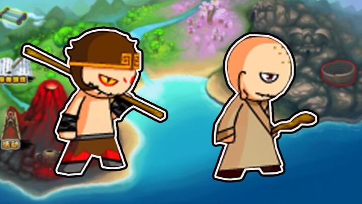 Bermain bersama nenek yang sama sekali tidak bisa bermain game dalam mode dua pemain [Mimpi Mendaki 