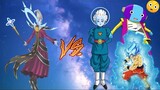 who is stronger| whis Vs Goku, zeno , grand priest+ dragon Ball 😱#dragonball #dbs