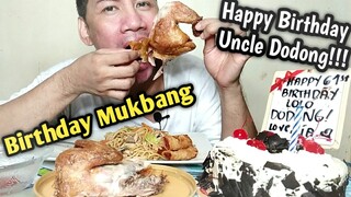 Pancit Canton - Max's Chicken - Red Ribbon Black Forest Cake Mukbang