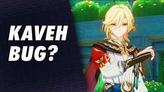 Bug Karakter Genshin Impact Kaveh?