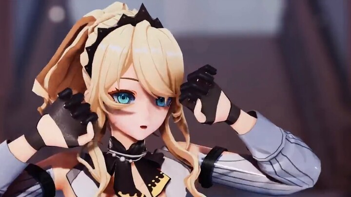 【Kara Picchu/MMD】Audrey berubah dari boneka kertas 3D menjadi 2D