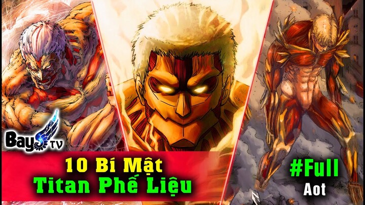 10 Bí Mật Titan Giáp Sắt - Phế liệu