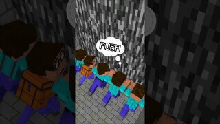 HELP Herobrine And His Friends Stop The Wall #friendship #shorts #trending #anime