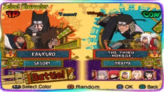 KANKURO KECIL VS HIRUZEN - NARUTO ULTIMATE NINJA 5 ANDROID GAMEPLAY