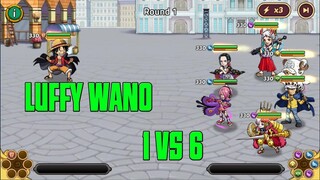 HUYỀN THOẠI HẢI TẶC - LUFFY WANO MẠNH NHẤT GAME LIỆU CÓ 1 CÂN 6 ĐƯỢC VỚI TEAM FULL E5 ??