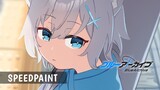 Shiroko (1st Class) • Blue Archive Speedpaint