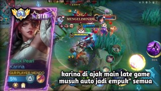 karina late game bisa apa?tntn ini biar kalian tau | Mobile Legends