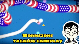 WormsZone.io Tagalog Gameplay | Pinoy Gaming Channel
