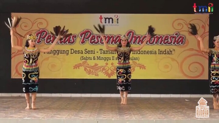 tarian suku dayak kaltim