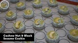 คุ้กกี้สิงคโปร์ งาดำ Cashew Nut & Black Sesame Cookie | AnnMade