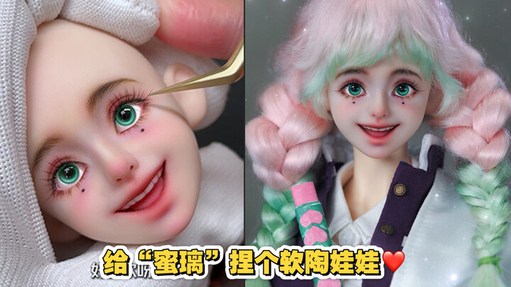 🫶🏻Fan Submission🫶🏻 Another 2D-to-3D episode 🥳 What would a polymer-clay doll of Mili look like? 😍 Do