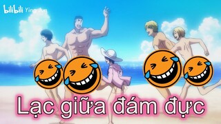 (Cặp đôi Grand Blue) Đi biển nhưng lạc giữa đám đực | Khoảnh khắc Anime