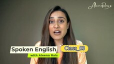 Spoken English Course by Aleena Rais – Class 3