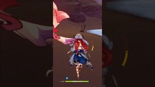 Hidden Chest Race With Turtles Genshin Impact 3.6 #shorts