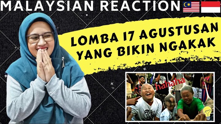 LOMBA 17 AGUSTUSAN YANG PALING LUCU DAN MENARIK | MALAYSIAN REACTION