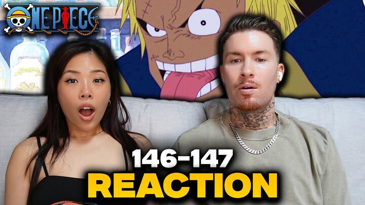 BELLAMY FIGHTS LUFFY & ZORO | First Time Watching One Piece Episode 146-147 Reaction
