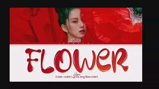 JISOO FLOWER LYRICS