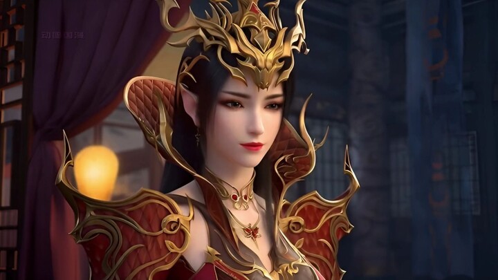 Xiao Yan pergi menemui Cai Lin dan Xiao Xiao, tapi enggak ada adegan romantis Doupo sama sekali. Set