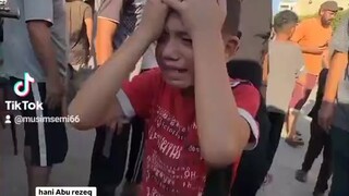 kesedihan anak Gaza