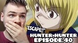THE TRAP IS SPRUNG??!! | HUNTER X HUNTER - Episode 40 | New Anime Fan | REACTION!