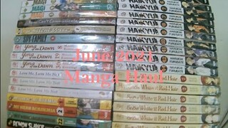 Vlog ep2: June 2021 Manga Haul - [35+ Volumes] Philippines