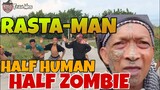 RASTA-MAN Half HUMAN Half ZOMBIE Dance Challenge #Viral