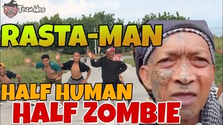 RASTA-MAN Half HUMAN Half ZOMBIE Dance Challenge #Viral