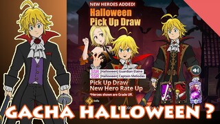 Gacha Captain Meliodas Halloween Banner - Seven Deady Sins Grand Cross Indonesia