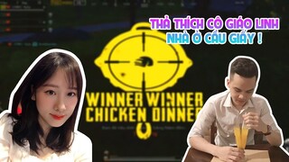 PUBG Mobile - Giao lưu cùng Cô giáo Linh cute, thả thính trêu cô giáo và cái kết siêu tấu hài