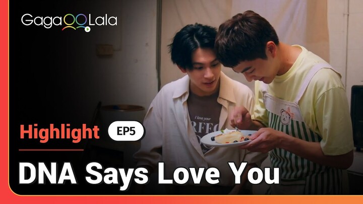 Dessert may be sweet, but does not come close to how they vibe in Taiwanese BL "DNA Says Love You"😋