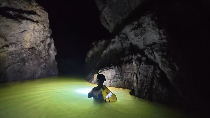 A strange gravitational force has appeared beneath the silent underground river.