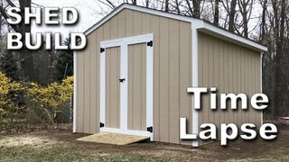 Building A Shed In 5 Minutes Time-Lapse