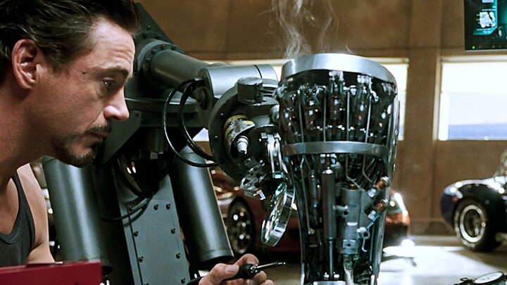 Iron Man's fire extinguisher is clumsy