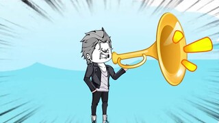 "Illustrated Boy 43" The national treasure map is finished. This bald guy doesn't look very smart