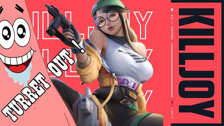 TURRET OUT KILLJOY WAIFUU (VALORANT)