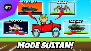 Beli Semua Kendaraan! - Hill Climb Racing Mode Sultan