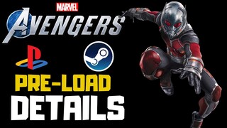 Marvel's Avengers EARLY ACCESS - Pre-load Details PlayStation 4 and PC