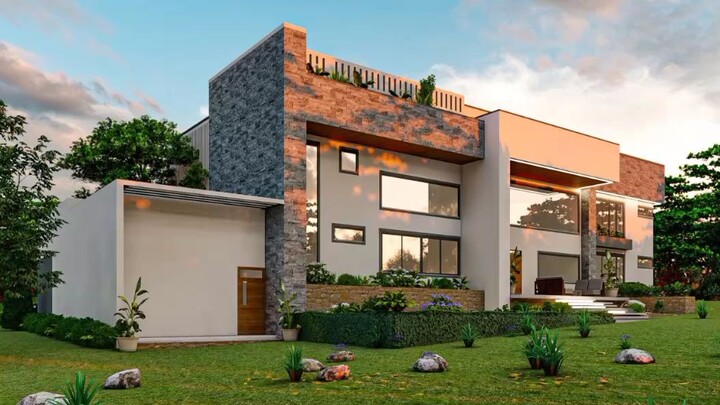 Massive 4 Bedroom House Design