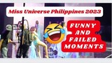 Miss Universe Philippines 2023: FUNNY AND FAILED MOMENTS / Never-Seen-On-TV