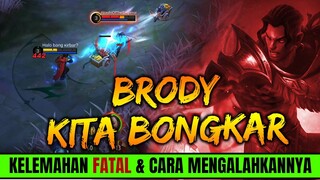 KELEMAHAN FATAL BRODY Akhirnya TERBONGKAR JUGA (Hero Counter + Cara mengalahkan) - Mobile Legends