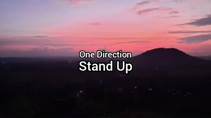 Stand Up - One Direction (with Lyrics)