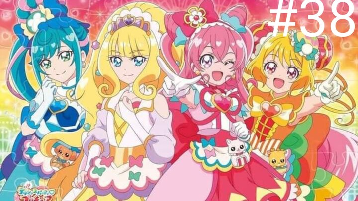 Delicious Party Precure มหัศจรรย์ สาวน้อย พริตตี้เคียว ปี19  ตอนที่38ซับไทย