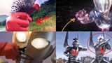 7 Ultraman menggunakan tinju mereka untuk meledakkan monster untuk melindungi orang. Maukah kamu men