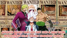 AKHIRNYA NILAI BOUNTY TERBARU DARI KRU BAJAK LAUT TOPI JERAMI SETELAH ARC WANO DIPERLIHATKAN!!