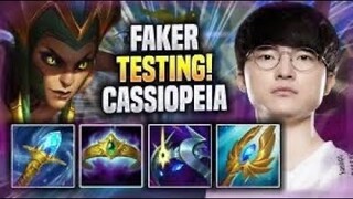 FAKER CASSIOPIA VS ASKHAN, TƯỚNG LỖI SIÊU MẠNH (LMHT)12.11