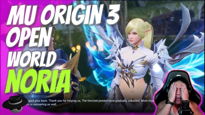 MU Origin 3 Elves Town Noria - Open World MMORPG